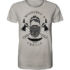 Woodsman's Choice Logo Shirt für Männer - Organic Shirt versch. Farben (meliert) – Bild 3