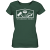 Woodsman's Choice 'Axt Hammer Säge' (helles Design) für Frauen - Ladies Organic Shirt – Bild 3