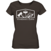 Woodsman's Choice 'Axt Hammer Säge' (helles Design) für Frauen - Ladies Organic Shirt – Bild 5