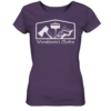 Woodsman's Choice 'Axt Hammer Säge' (helles Design) für Frauen - Ladies Organic Shirt
