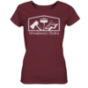 Woodsman's Choice 'Axt Hammer Säge' (helles Design) für Frauen - Ladies Organic Shirt – Bild 4