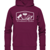 Woodsman's Choice 'Axt Hammer Säge' (helles Design) - Premium Unisex Hoodie