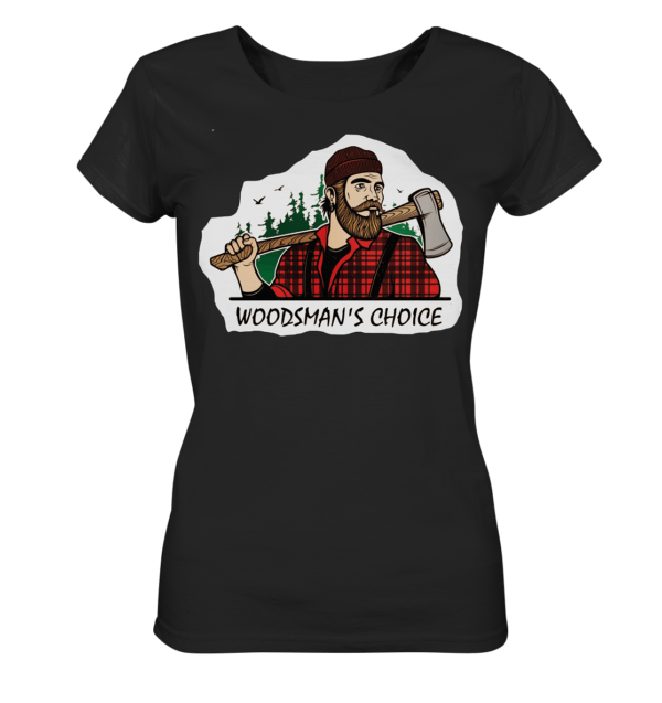 Woodman's Choice Shirt 'Lumberjack' für Frauen - Organic Shirt versch. Farben – Bild 2