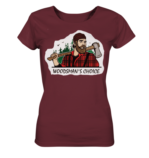 Woodman's Choice Shirt 'Lumberjack' für Frauen - Organic Shirt versch. Farben – Bild 3