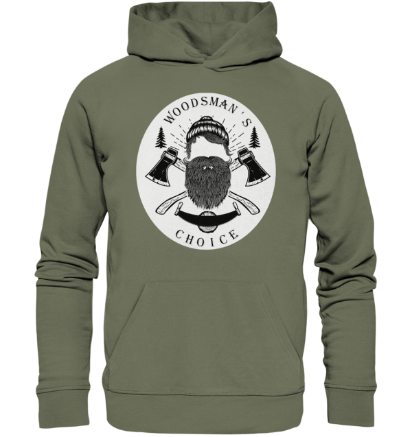 Woodsman's Choice Logo (rund) Hoodie Unisex - Premium Hoodie versch. Farben