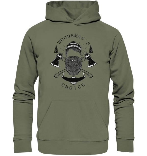 Woodsman's Choice Logo Hoodie Unisex - Premium Hoodie versch. Farben – Bild 2